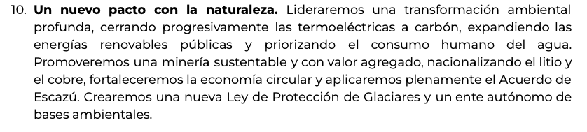 FranciscaVW1's tweet photo. Programa Jeannette Jara
Nº 10: propone nacionalizar el litio y cobre. ¿Nuestros impuestos pagarán las demandas? ¿Cómo empresas nacionalizadas atraerán inversión? ¿Cómo obtendrán última tecnología que no hay en Chile? ¿El país podrá exportar como hoy? ¿Qué pensarán en el exterior? https://t.co/tH8t0jeaTL