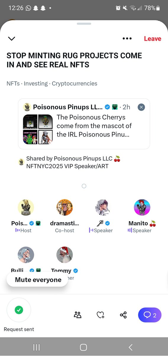 Dramasticated's tweet photo. @poisonouspinups @poisonouspinups  I'm in cohost limbo.
I brought up @modestminer but can't bring myself up lol https://t.co/LLEvkn8PxJ