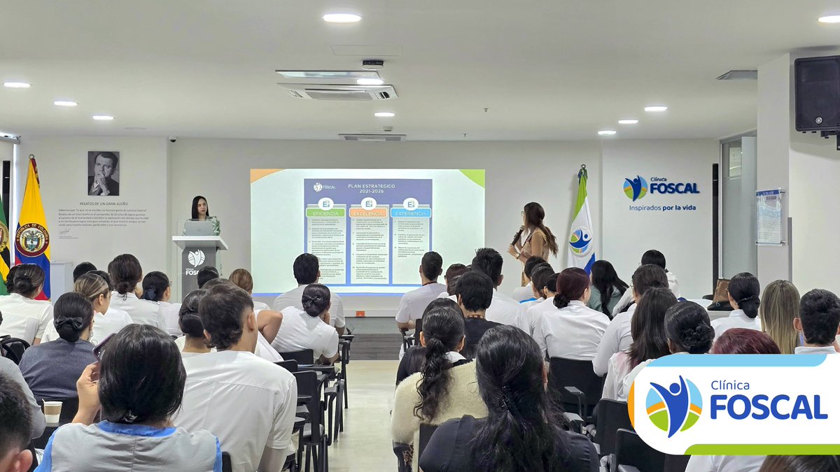 FOSCAL Internacional, FOSCAL Principal, LINCO y FAFOS dieron la bienvenida a los trabajadores destacados de julio. ¡Felicidades por portar la llave de Ingreso con compromiso, pasión y excelencia!.
¡Síguenos! 📲  instagram.com/p/DLaLeUwgyUy/
Clínica FOSCAL - Inspirados por la vida 💙