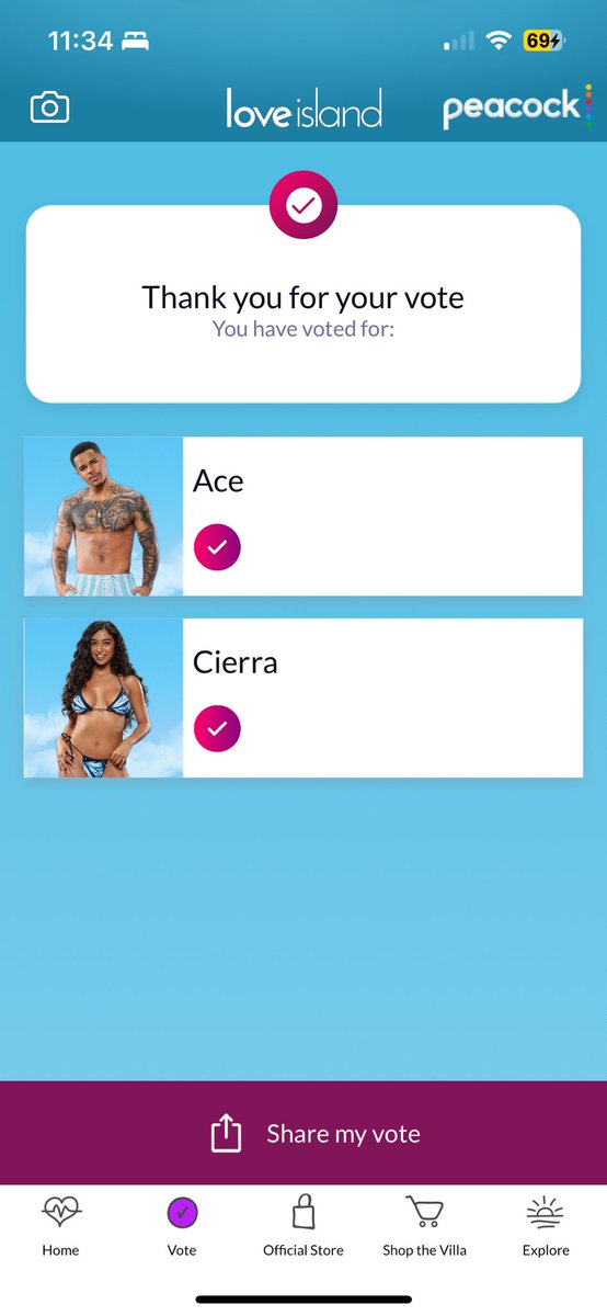 AzStillBlazing's tweet photo. Bite me #loveislandsusa #LoveIsland https://t.co/U6gL7kScU3