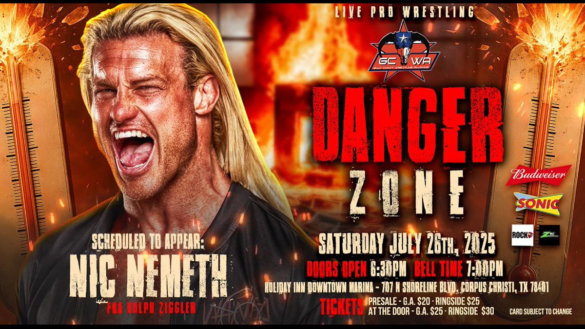 Corpus Christi, Texas JULY 26 LFG @GulfCoastWA https://t.co/0AeC53ua9r