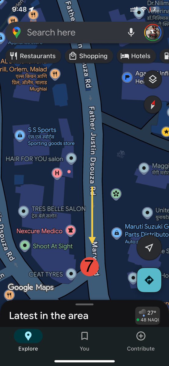 SaferRoadsSquad's tweet image. @MTPHereToHelp @CPMumbaiPolice @mybmcInfra @mybmcWardPN Urgent action needed to stop wrong-side driving arnd Orlem, Malad West. Attached photos highlight 7 vulnerable spots. Request monitoring, road direction markers &amp;amp; no-entry signs. Act now for safer roads! #fileFIR @Malad_PS