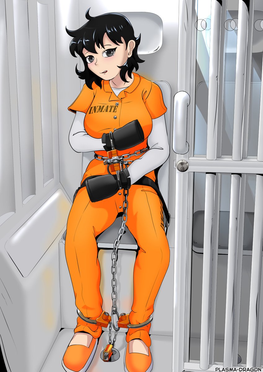 Ella in the prisoner transport, for <a href="/AndrewLockhart1/">DrLockhart010</a>