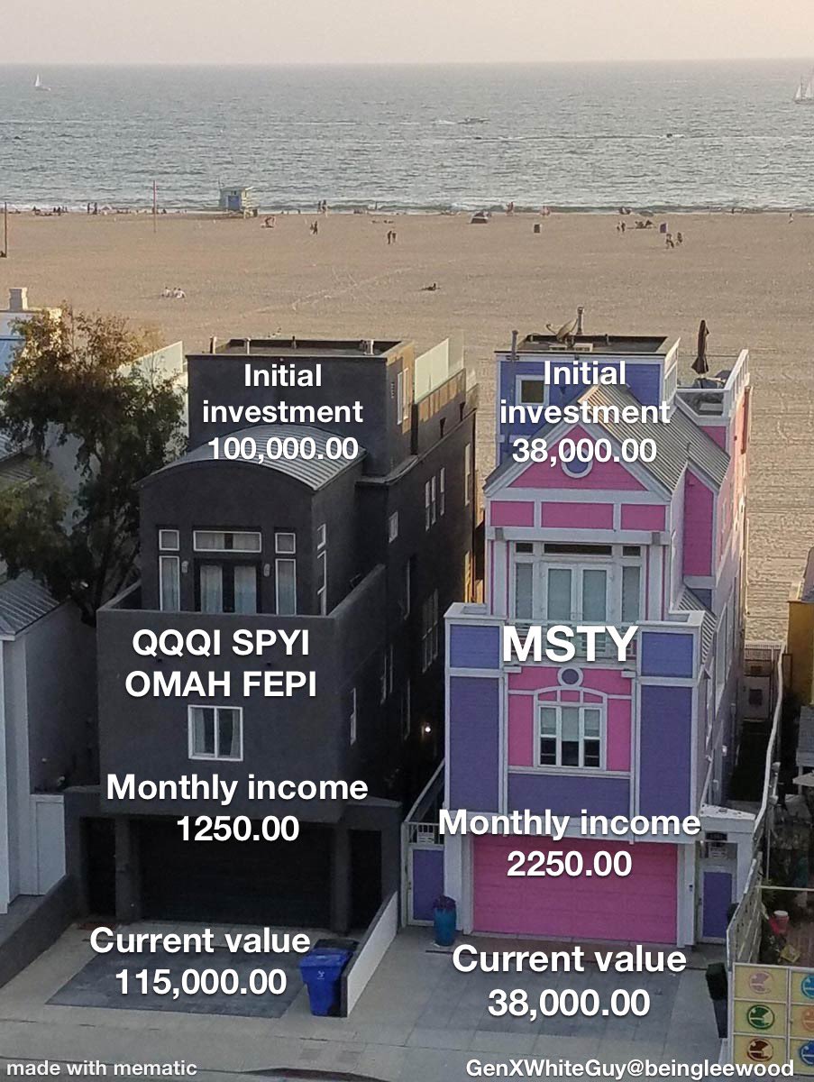 Bought two new houses this year. 

Tenants always pay on time and I haven’t had a 2am phone call with a stopped up toilet. 😉