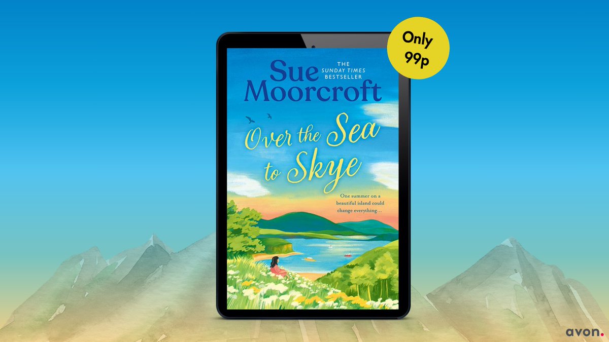 '5 ⭐️⭐️⭐️⭐️⭐️ (more if I could!)' Sally, Amazon reviewer

#OverTheSeaToSkye is a Kindle Monthly Deal. Download it for just 99p here:
amazon.co.uk/Over-Sea-Skye-…