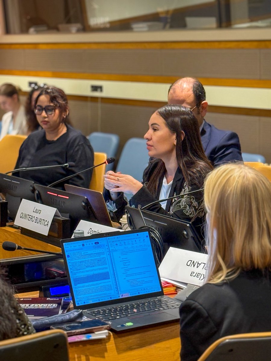 KingdomNL at UN (@kingdomnl_un) on Twitter photo At Women in Cyber Fellowship, #KingdomNL’s Janine Ensing, legal officer from @dutchmfa, joined <a href="/ColombiaONU/">Colombia at the United Nations in New York</a>, <a href="/EgyptPRNewYork/">Egypt PR to the UN in New York</a>, and <a href="/FijiMissionUN/">Fiji at the UN🇫🇯</a>. 🙌🇺🇳
They shared their insights in how national and regional positions and views on cyber and International Law are developed. ⚖️🤖 At Women in Cyber Fellowship, #KingdomNL’s Janine Ensing, legal officer from @dutchmfa, joined <a href="/ColombiaONU/">Colombia at the United Nations in New York</a>, <a href="/EgyptPRNewYork/">Egypt PR to the UN in New York</a>, and <a href="/FijiMissionUN/">Fiji at the UN🇫🇯</a>. 🙌🇺🇳
They shared their insights in how national and regional positions and views on cyber and International Law are developed. ⚖️🤖