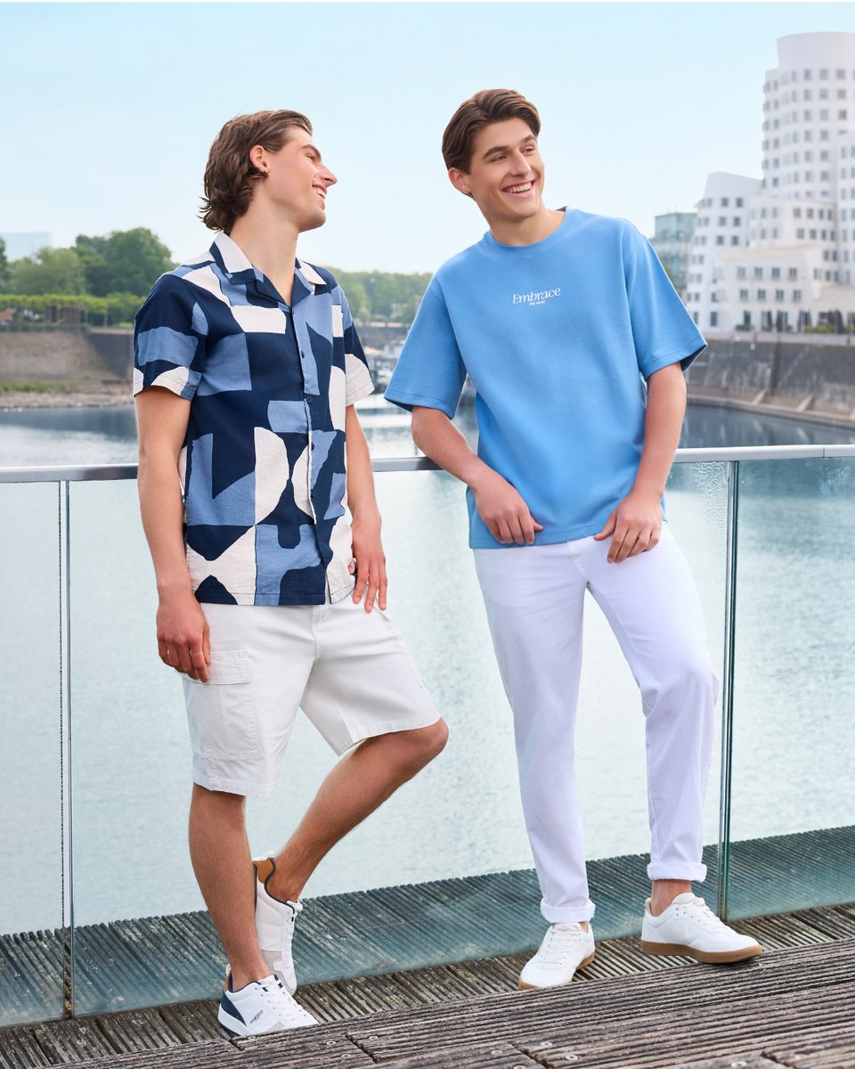 maxfashionMENA's tweet image. Style that speaks soft summer.
Neutrals, soft tailoring, and cool comfort — now live in-store and online.

#MaxFashion #MaxMen #MensFashion #MensStyle #Menswear  #SummerStyle #SmartCasual #MinimalStyle #StreetStyle #StyleInspo #OOTDMen #NewDrop #ShopTheLook #ResetShadesOfCool