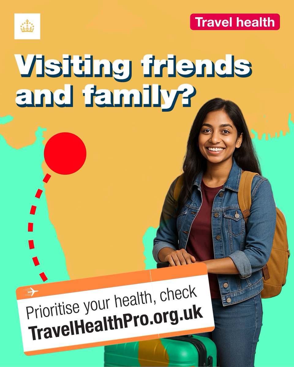 UKHSA's tweet image. Even if you&apos;ve visited a country before, it&apos;s important to know what disease outbreaks there might be in the area you are travelling to. 🦟

Check: travelhealthpro.org.uk
#Travel #TravelTips