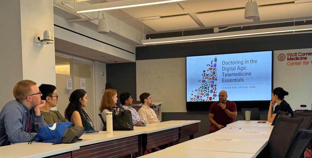 Weill Cornell Medicine Center for Virtual Care tweet media