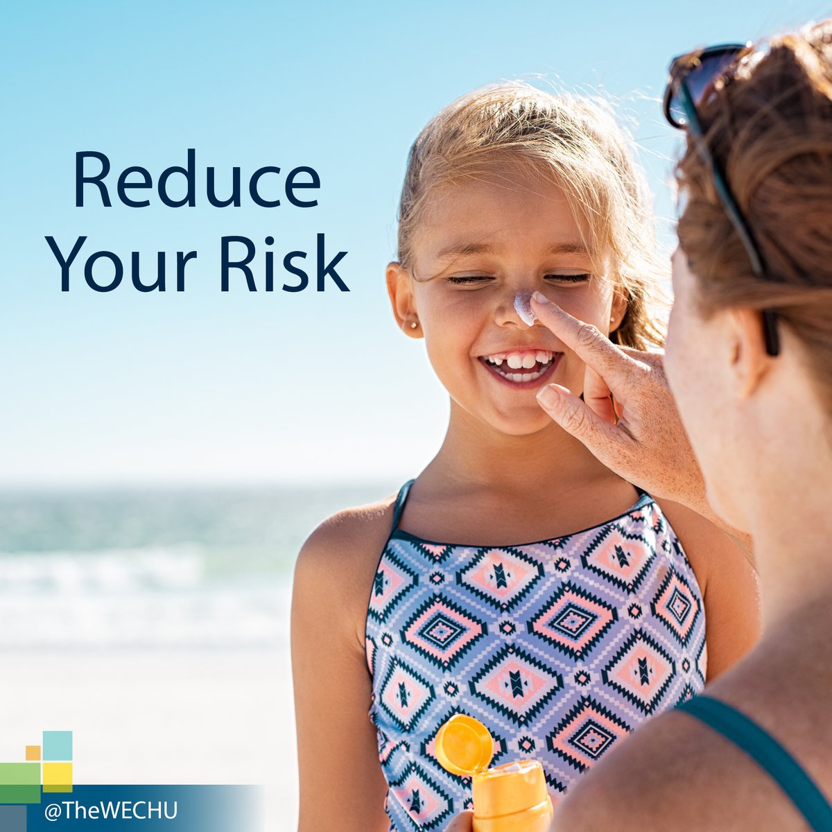 TheWECHU's tweet photo. 🌞 Did you know? The more sunburns you get, the higher your chance of getting skin cancer. 

Protect your skin by following these safety tips: https://t.co/MzoNtVJDyR https://t.co/zTFuM0EYfQ