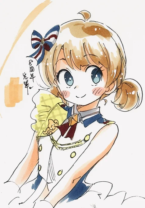 8周年センパイ。