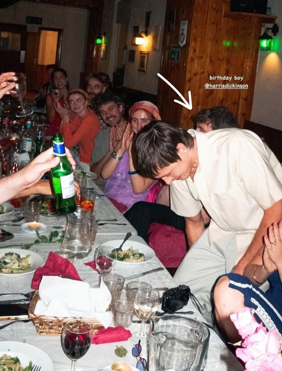 Paul Mescal at Harris Dickinson's birthday party on June 24th 💕