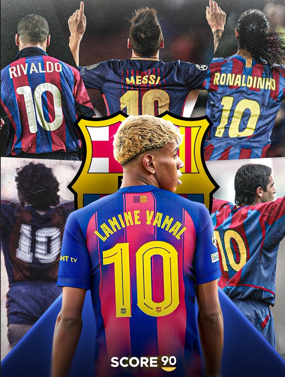 Noitedecopa's tweet photo. O Barcelona é o clube com a camisa 10 mais pesada da história? https://t.co/ctWpS8lGii