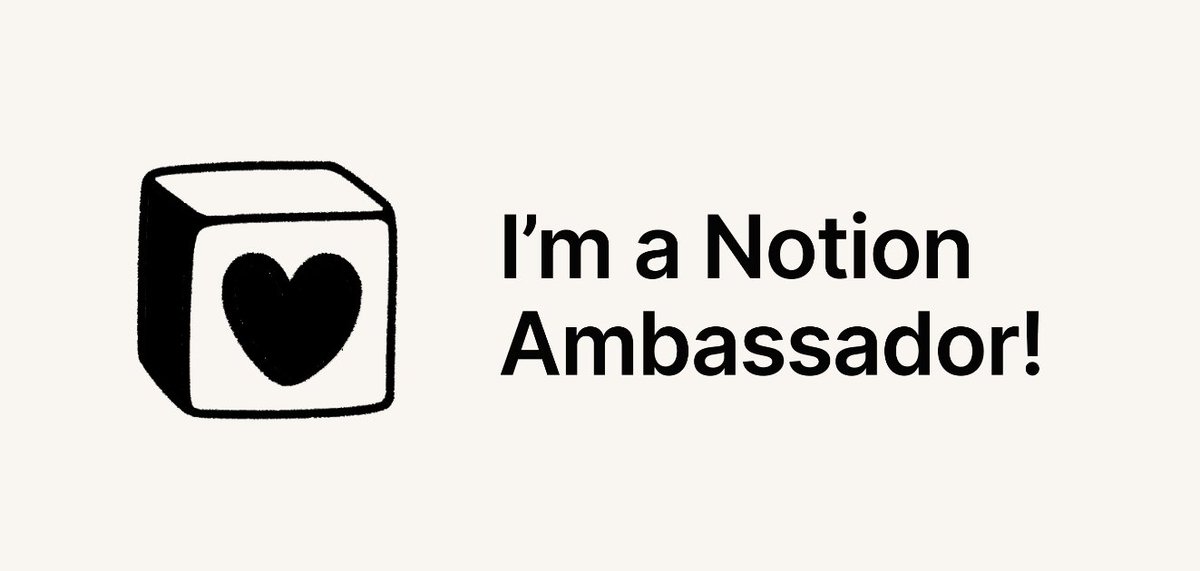 🎉 Guess who’s officially a <a href="/NotionHQ/">Notion</a> Ambassador?

👉 This DevOps Lady! 🧠💻🐳

I use <a href="/NotionHQ/">Notion</a> for everything — docs 📄, projects 📊, migrations 🔁, even my blog ✍️

And now I get to share the magic as part of the crew ✨💖

#NotionAmbassador #CloudButMakeItCute  #WomenInTech