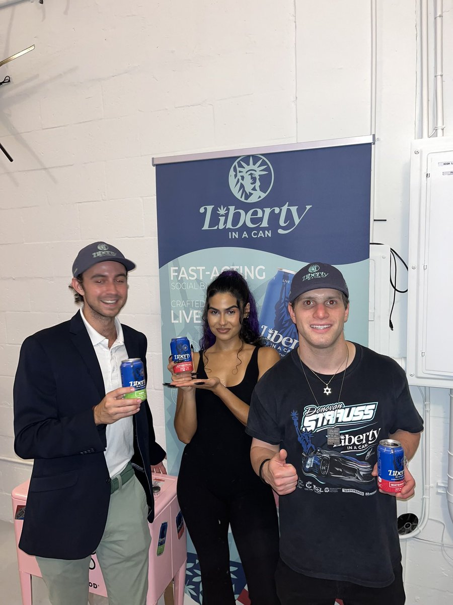 Miami showed up and showed out 🌴✨
Tastemakers, fashion, and Liberty In a Can™ in hand—nothing but good energy.

#DrinkLIC #MiamiTastemakers #THCSips #EventRecap