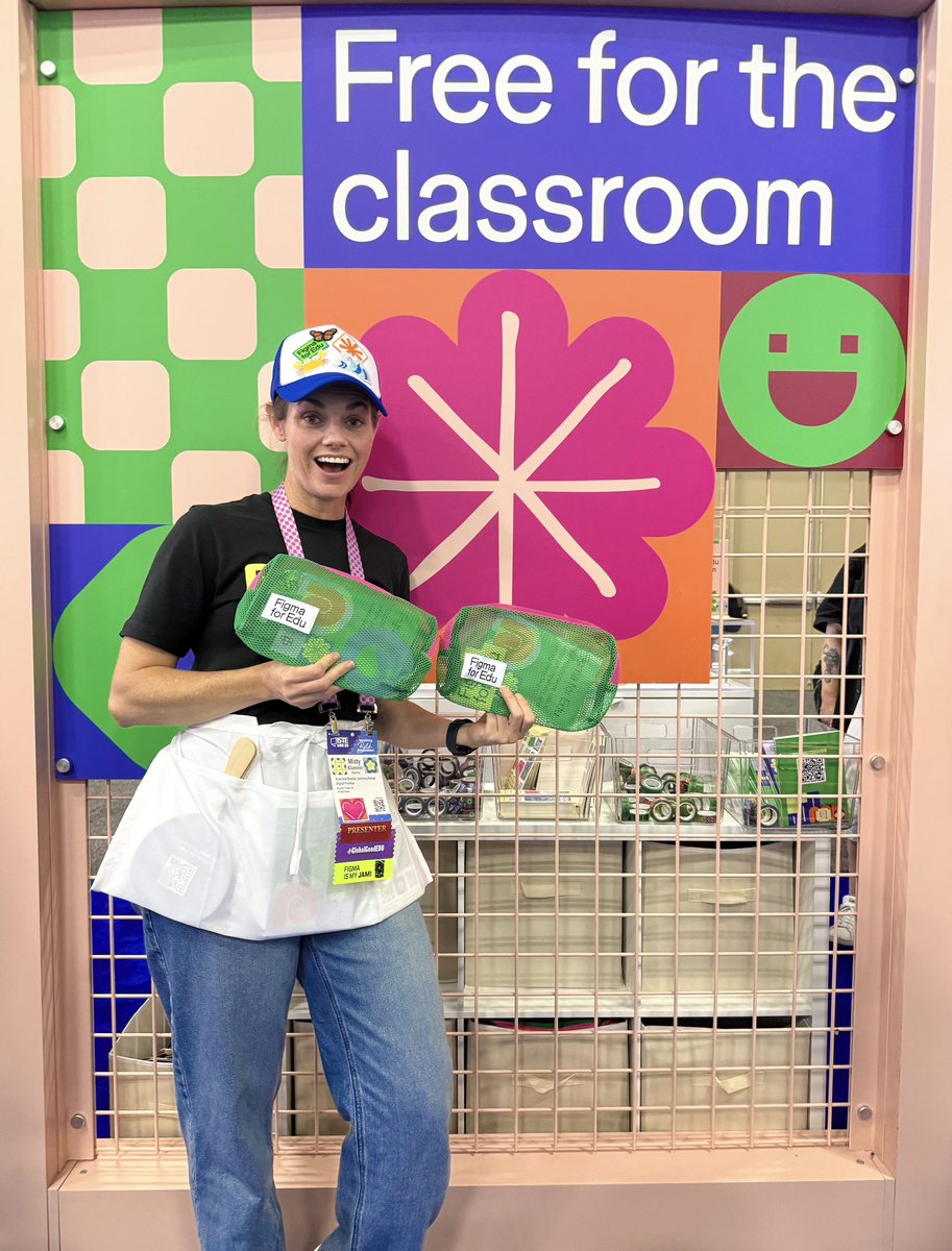 Alex @ Figma Edu (@figmaedu_alex) on Twitter photo #NotAtISTE giveaway 🥳
Feeling the FOMO? Misty, who was #NotAtISTE last year, knows what that’s like! 
We’d love to give away a couple of #FigmaEdu swag bags to bring some of ISTE to you 🎉
To enter, reply with what you’ve been up to this summer. We’d love to see your #NotAtISTE giveaway 🥳
Feeling the FOMO? Misty, who was #NotAtISTE last year, knows what that’s like! 
We’d love to give away a couple of #FigmaEdu swag bags to bring some of ISTE to you 🎉
To enter, reply with what you’ve been up to this summer. We’d love to see your