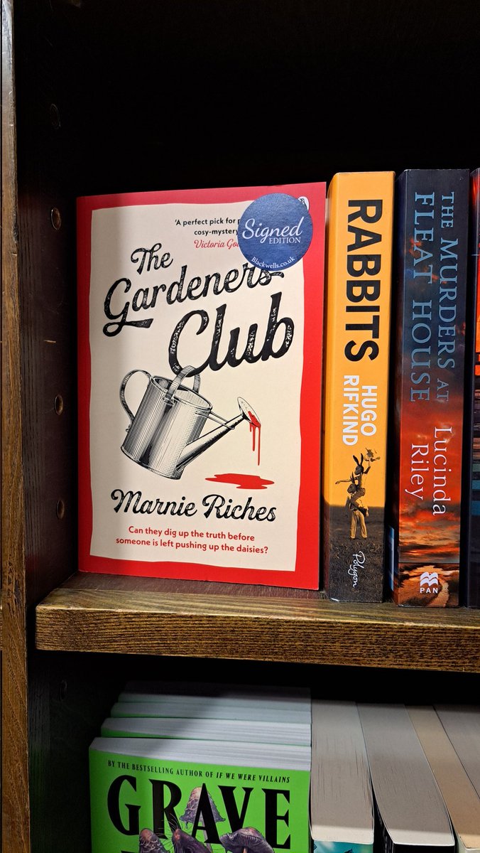 Marnie Riches (@marnie_riches) on Twitter photo Looking for the ultimate funny, cosy crime holiday read? Signed copies of 'The Gardeners' Club' are back in <a href="/heffersbookshop/">Heffers Bookshop</a> Cambridge! Looking for the ultimate funny, cosy crime holiday read? Signed copies of 'The Gardeners' Club' are back in <a href="/heffersbookshop/">Heffers Bookshop</a> Cambridge!