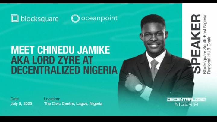 Lord Zyre touchin the mic at Decentralized Nigeria 2025 — big moves for the RWA game in Africa 🔥

If you’re in Lagos, pull up! Tokenized real estate convo gonna hit different 
July 5, Civic Centre

Don’t sleep 🗓️

#BST #Web3 #RWA