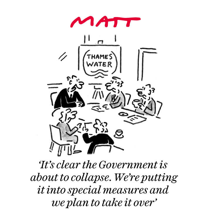 MattCartoonist's tweet image. My latest cartoon for tomorrow's @Telegraph
Buy a print of my cartoons at telegraph.co.uk/mattprints
Original artwork from chrisbeetles.com