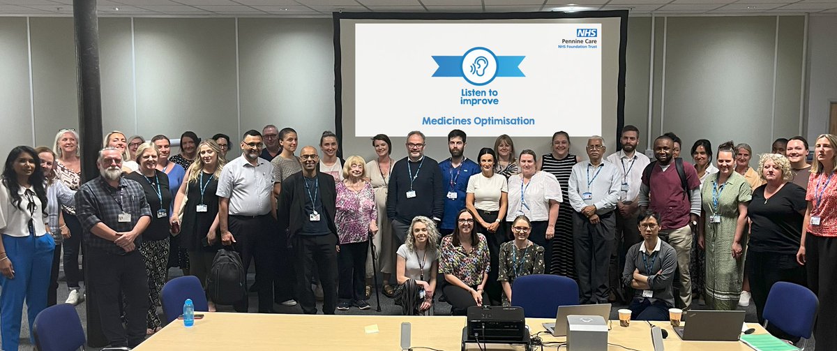 One of our three big ambitions is listen to improve.

We held our first 'listen to improve' event yesterday, with colleagues, patients and carers attending to improve medicines optimisation.

There were presentations on current evidence, best practice, and audit findings.
