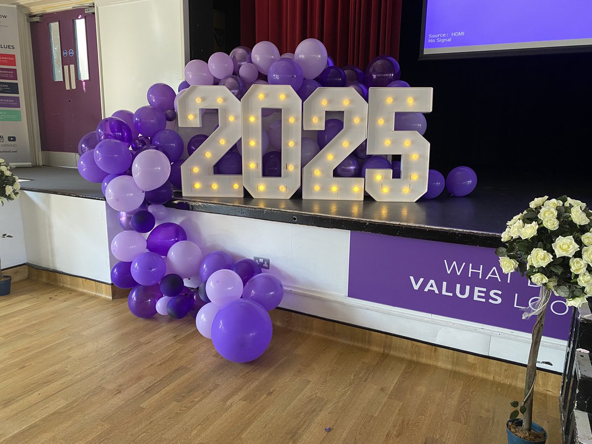 PEchepstow1's tweet photo. The stage is set for tonight’s Sports Personality of the year awards 2025 @chepstowschool https://t.co/XONazGUS9S