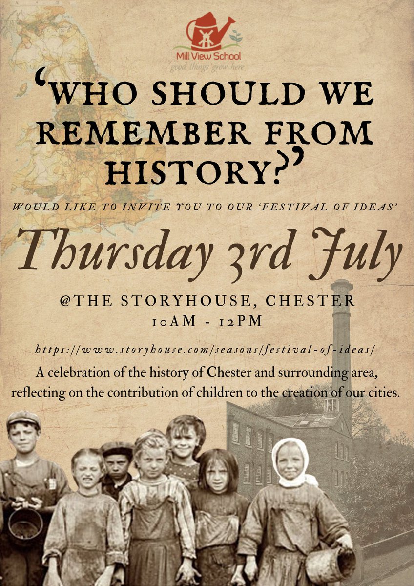 Hope to see lots of you at TEAM Eagles expedition of their work about Victorian Children tomorrow ⁦<a href="/StoryhouseLive/">Storyhouse</a>⁩