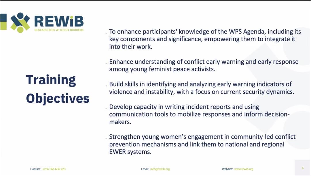 Ongoing: Session 2 of our Feminist Peace training 💡

We are empowering 40+ young feminist peace activists by deepening their understanding of the #WPSAgenda and equipping them with skills to recognize early warning signs of conflict and strengthen community-led responses.