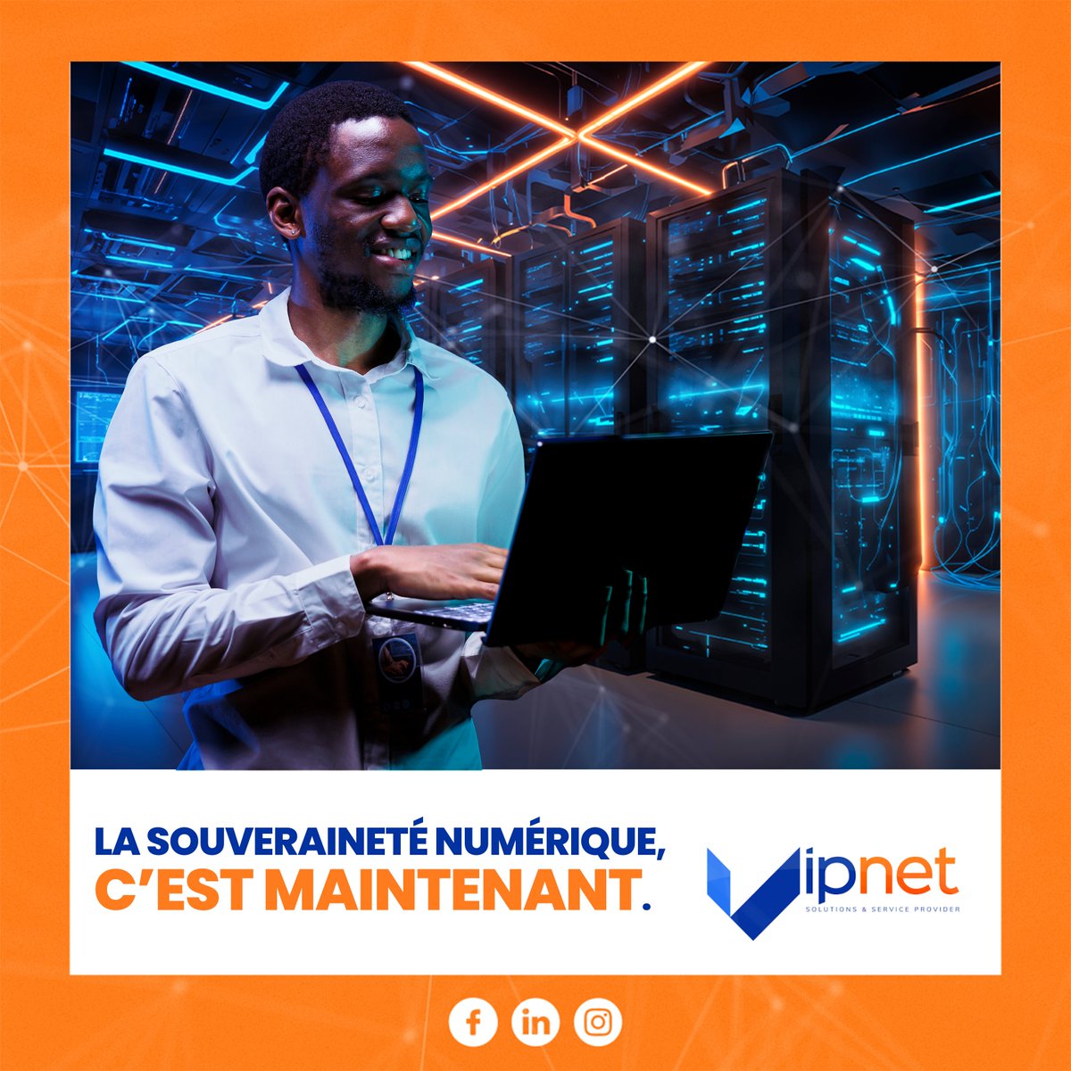 VIPNET_CI's tweet image. Avec VIPNET, hébergez vos données dans un Datacenter local, ultra-sécurisé.
Vous gardez le contrôle total : sécurité, accessibilité, confidentialité.
La souveraineté numérique commence ici.
#HébergementCI #SouverainetéDigitale #DataVIPNET