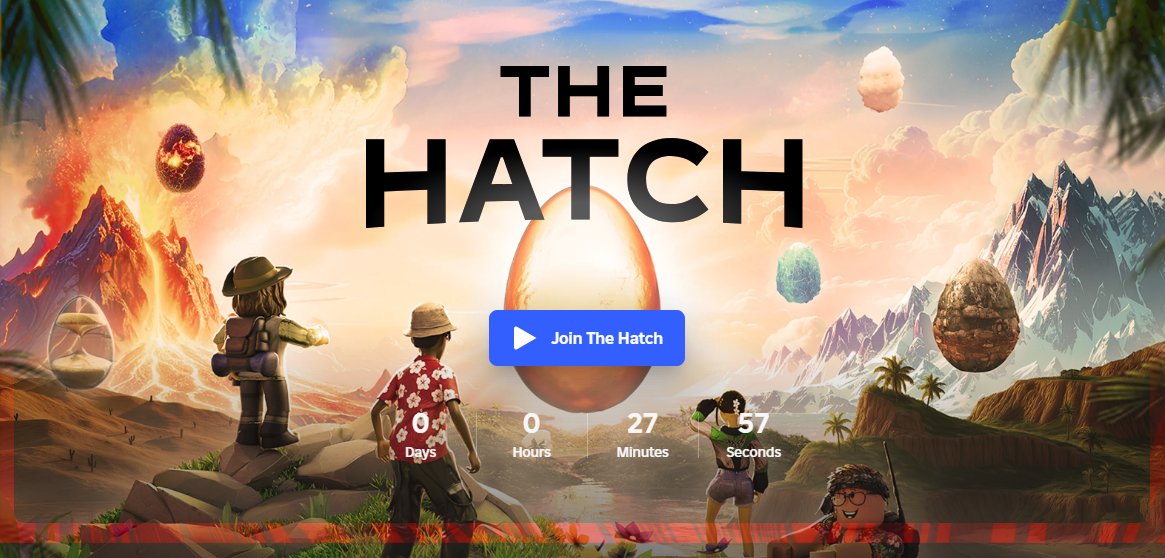 DaRealRedLight's tweet image. I will be (reluctantly) giving this event a try.🫡🥚

There&apos;s only one way to find out if it really does suck after all.

#Roblox #TheHatch #RobloxTheHatch #TheHatchRoblox #EggHunt2025