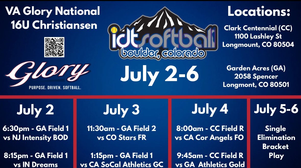 Kayla Rudolph (2026) (@krudolph29) on Twitter photo Excited to get on the field with my G’s!! Let’s go!! ❤️💙 <a href="/16GloryNational/">VA Glory 16u National - Christiansen</a> <a href="/thecolinchrist/">Colin Christiansen</a> Excited to get on the field with my G’s!! Let’s go!! ❤️💙 <a href="/16GloryNational/">VA Glory 16u National - Christiansen</a> <a href="/thecolinchrist/">Colin Christiansen</a>