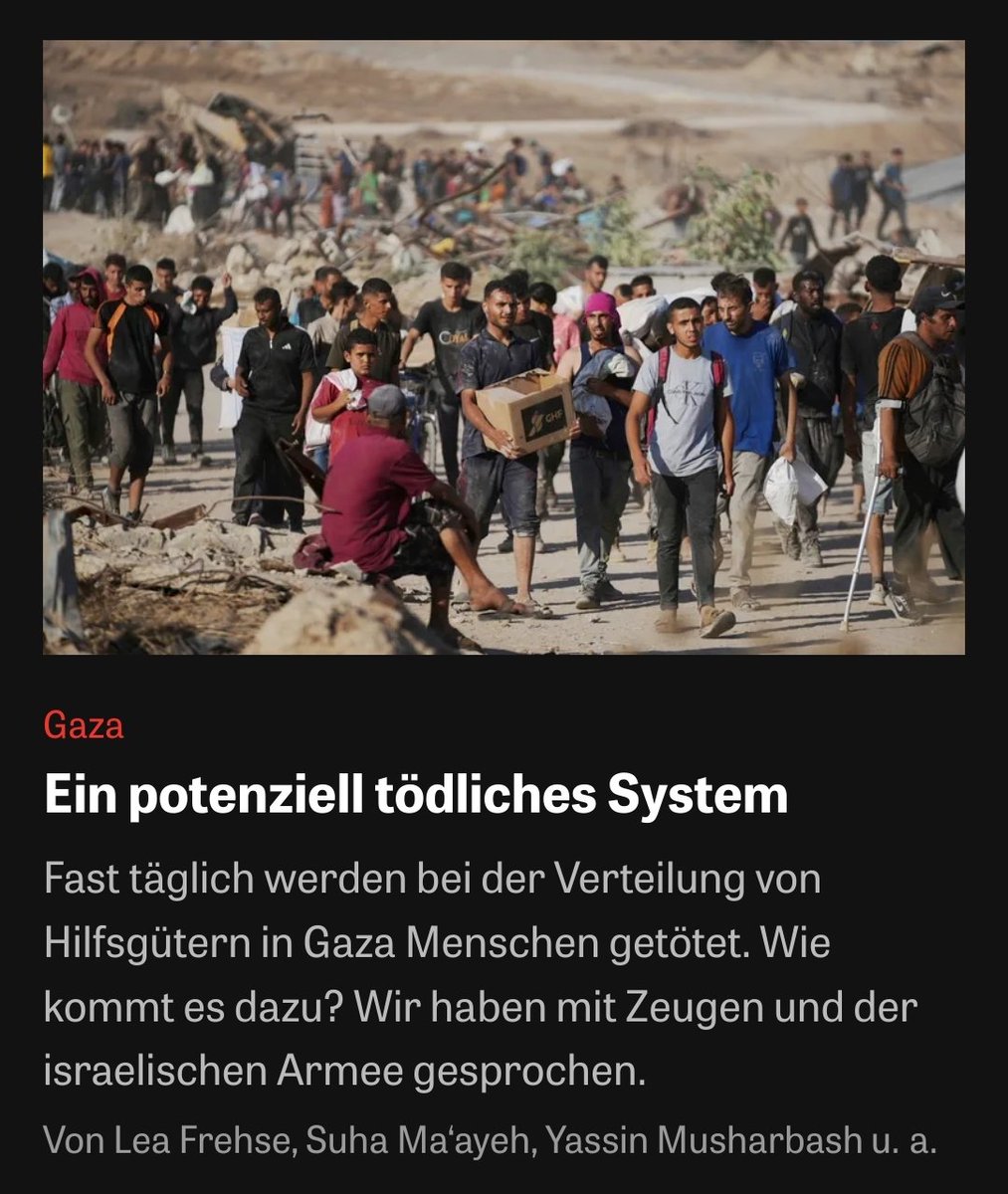 Potenzieller Journalismus in der Zeit: Befragung der Mörder zum Morden.