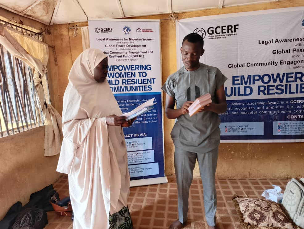 Building Resilience Through Women’s Savings Groups

As part of the Empowering Women to Build Resilient Communities project, Legal Awareness for Nigerian Women (LANW) on the 1st of July, 2025 facilitated