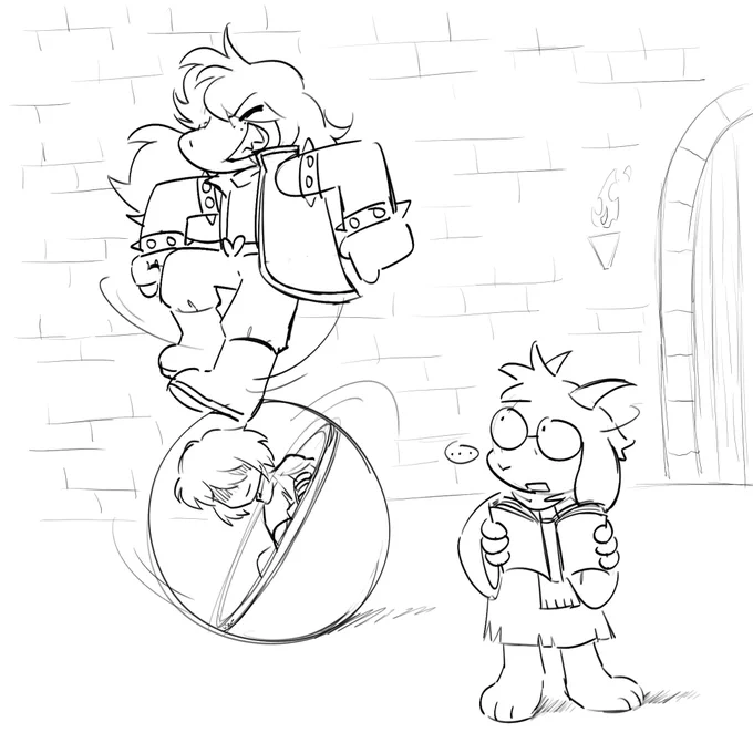 fun gang doodle
#DELTARUNE 