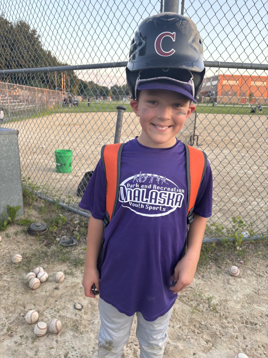 ProfeBeckstrom's tweet image. Summer 2025 - Day 25: Another great game for Theo! And Ike picks up a W in Bangor too!