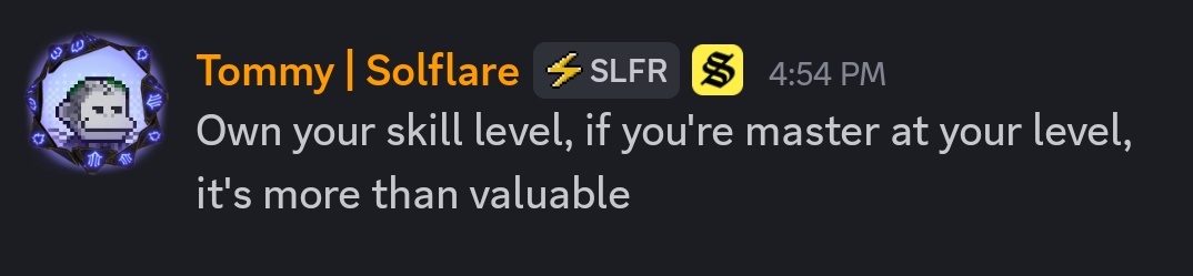 mahmudlab's tweet image. Own what you are. It don't matter how little it is, if you are a master at then you are more than valuable
I had a really eye opening session at the workshop. Thanks @MakySOL_ and @tommysol_ for this amazing experience.
I hope to learn more from you guys
Bullish on @solflare🫡