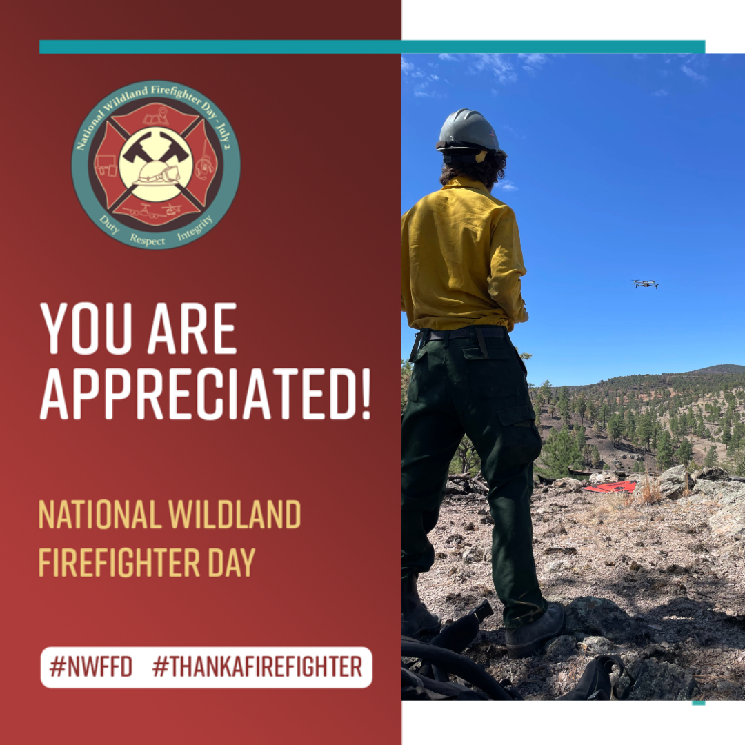 BLMNewMexico's tweet photo. Today is National Wildland Firefighter Day.
And today we honor the thousands of local, state, Federal and contracted workers who are on the front lines of wildland fire response every day. Thank you for all you do #ItTakesAllofUs #NFWD #ThankaFirefighter https://t.co/HTqnL5lO85