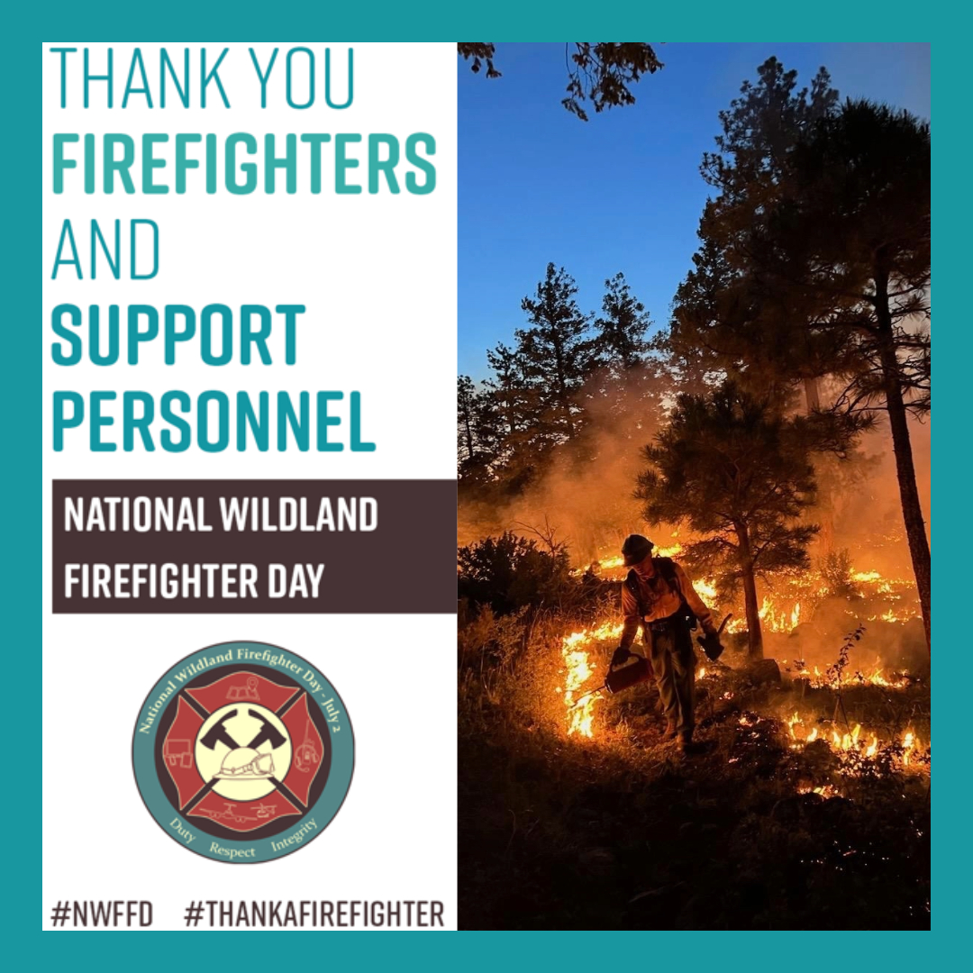 BLMNewMexico's tweet photo. Today is National Wildland Firefighter Day.
And today we honor the thousands of local, state, Federal and contracted workers who are on the front lines of wildland fire response every day. Thank you for all you do #ItTakesAllofUs #NFWD #ThankaFirefighter https://t.co/HTqnL5lO85
