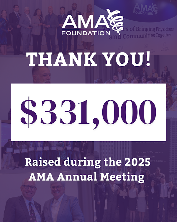 Thanks to your incredible support, we’re excited to share that we raised over $181,000, surpassing the $150,000 match challenge issued by our Board of Directors. This brings the total to $331,000 in support of the Foundation.