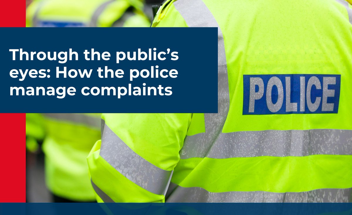 AandSPCC's tweet image. Following quarterly sessions in which 97 police complaint files were thoroughly reviewed, our Volunteer Complaints Panel have released their findings for 2024 in a new report.
Read it and find out more here: orlo.uk/0Gtjn
#PCC #Accountability #Policecomplaints