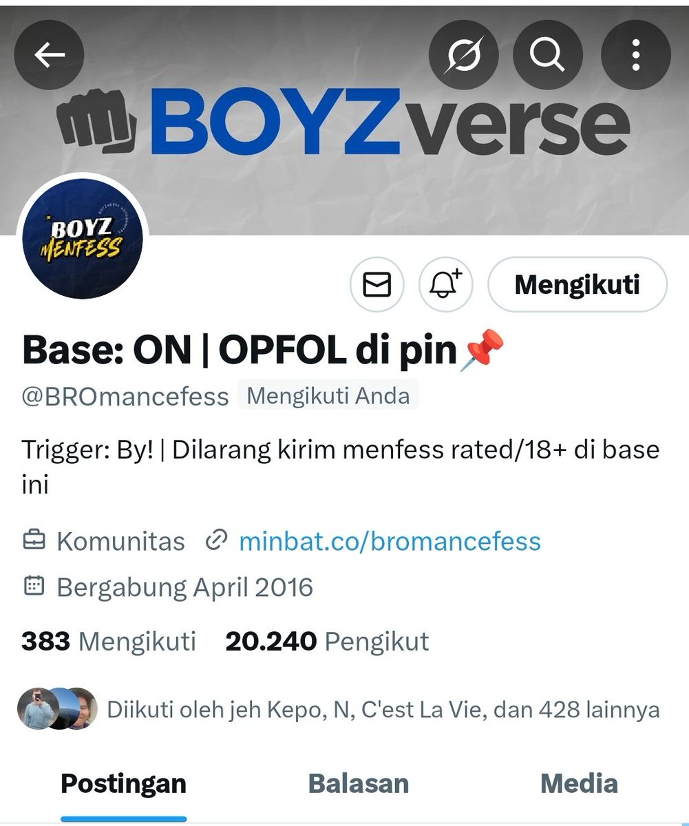 Sitaurusbgr's tweet image. Makasih folbacknya min @BROmancefess. senengnya🥳🥳🥳