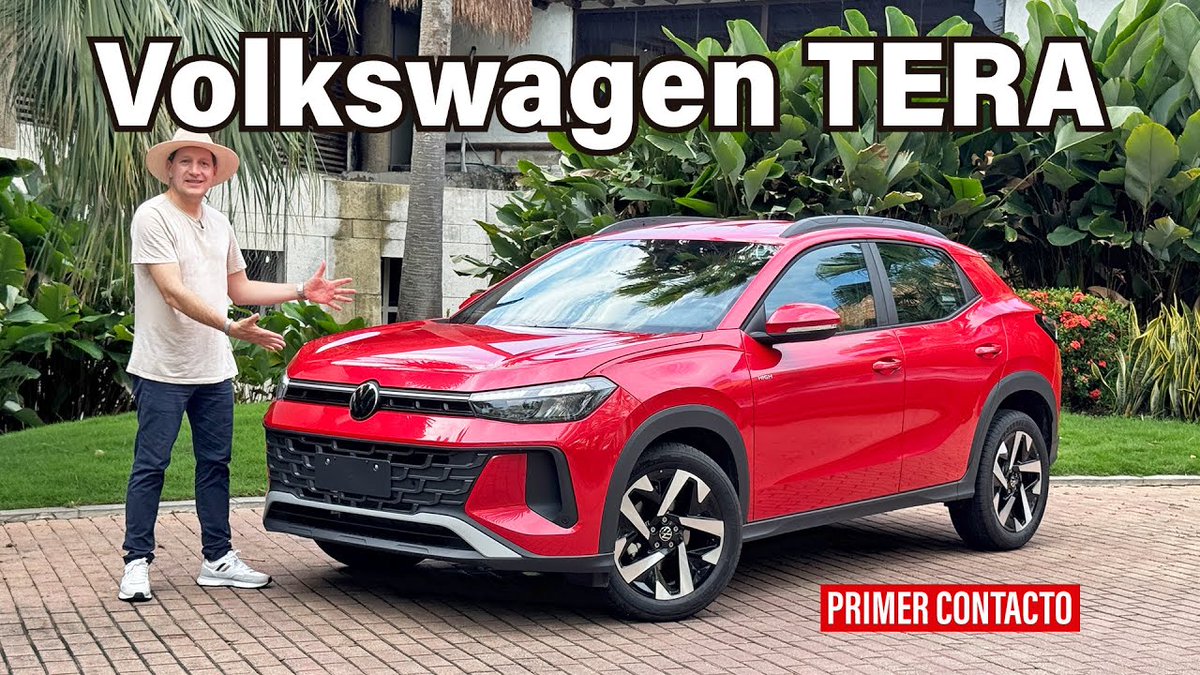 Autosdeprimera's tweet photo. Nuevo Video ▶️ | Nuevo Volkswagen Tera, estuvimos en el lanzamiento regional y tuvimos el primer contacto con el próximo ícono de la marca alemana.
Mira la reseña completa aquí: https://t.co/8J73poPEsy
#VolkswagenTera #volkswagen #VWTera #MINISUV https://t.co/vceSPD0eSa