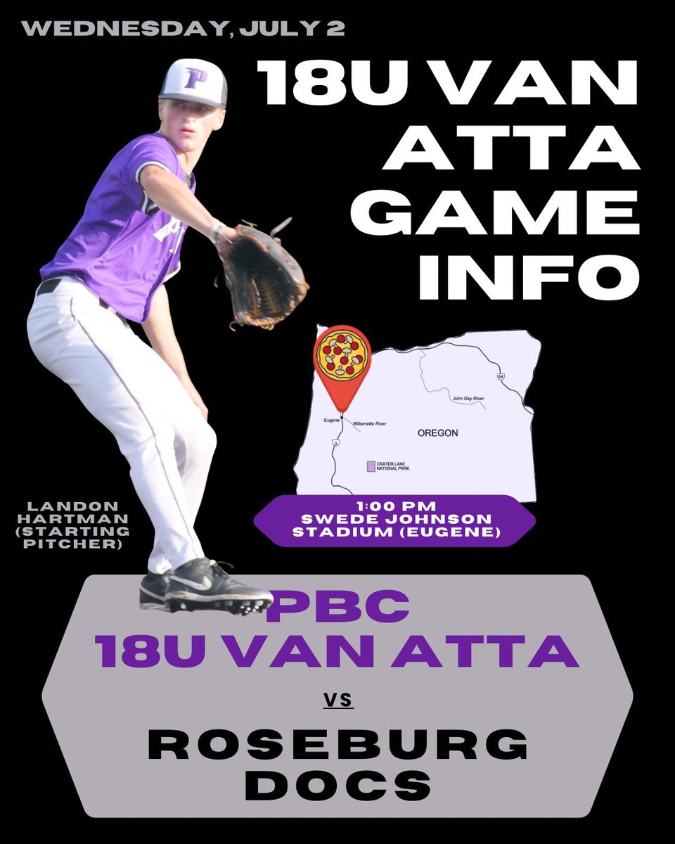 portlandbbclub's tweet image. Today our 18u Van Atta team heads down I5 to beautiful Eugene to kick off playing in The 49th Annual Papa’s Pizza American Legion Tournament.

At 1 pm they play Roseburg at Swede Johnson Stadium. Go PBC!

#pbc #baseball #baseballswag #baseballislife #highschoolbaseball