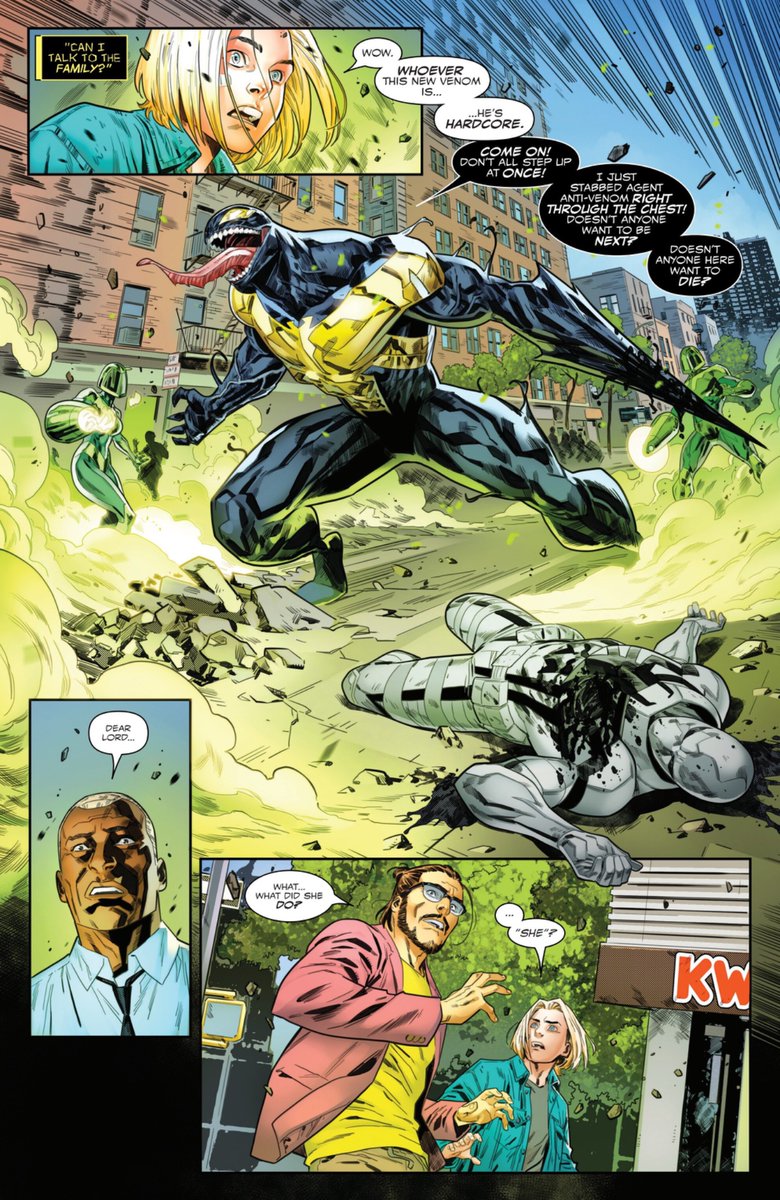 _AJForever101's tweet image. Carlos Gomez’s art in All New Venom #8 out now! 👌🏽
#SpiderMan #Venom #MarvelRivals #Ironheart #AvengersDoomsday #ComicArt #MarvelStudios #MarvelComics
