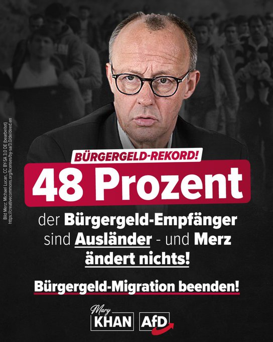 Weil Herrn Merz  die deutschen Bürger vollkommen egal sind!