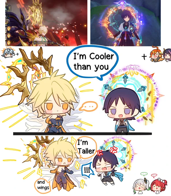 😅
#hsrcreators #honkaistarrail #phainon #tribbie #scaramouche #wanderer #nahida #sunday 