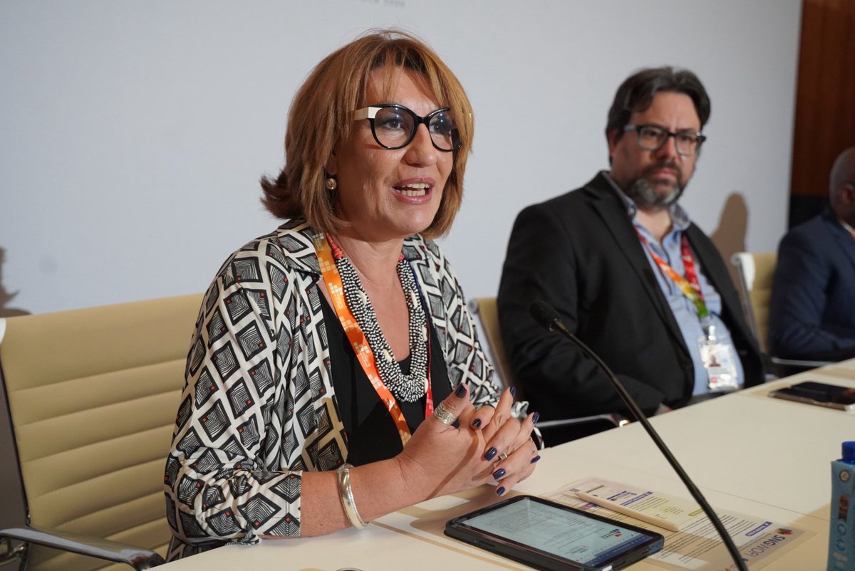 GlobalTaskforce's tweet photo. 🟡 #Listen2Cities
@UCLG_Saiz opens #FFD4 side event:
Strengthening the evidence on #localfinance helps us make the case for transformation but there is insufficient knowledge on #LRG public finance data.
📢#WOFI is a strong initiative & part of the Seville Platform for Action. https://t.co/BDhoPbJ51z