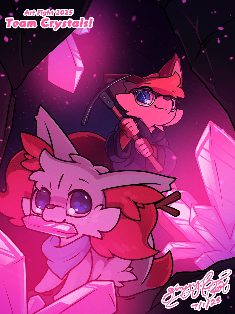 gingy_K_fox - (Comms closed) (@ginja_k_ninja) on Twitter photo Gonna try joining Artfight on Team Crystals!
Still busy with school and work, but I wanna do some sketches and stuff in my free time this year! Letβs have some fun. :3
artfight.net/~gingy_K_fox Gonna try joining Artfight on Team Crystals!
Still busy with school and work, but I wanna do some sketches and stuff in my free time this year! Letβs have some fun. :3
artfight.net/~gingy_K_fox