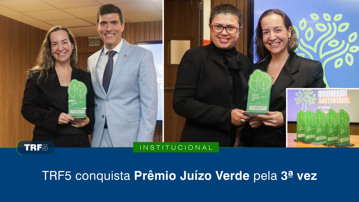 Com esta terceira vitória, o Tribunal consolida sua atuação eficiente e ágil na área ambiental.  Saiba mais: bit.ly/4lsUjaQ