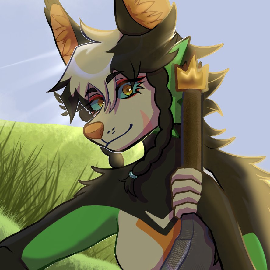 Sus_Lirio26's tweet photo. Es de hace tiempo pero me gustó mucho como quedó ☘️ 

#furryfandom #furryartworks #fursona https://t.co/sEno2Kuofi