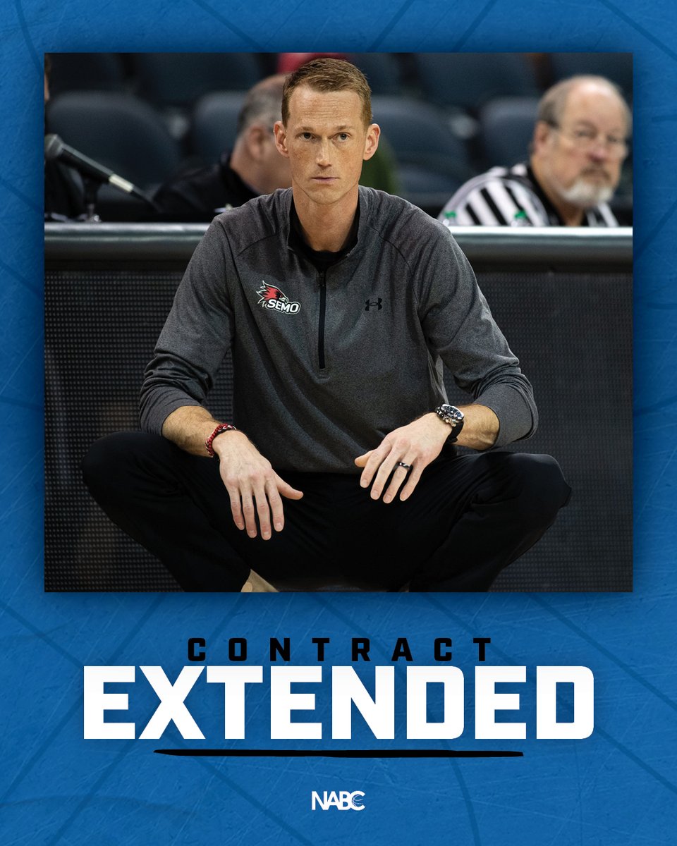 Congratulations to Southeast Missouri coach Brad Korn on earning a contract extension through 2030!

<a href="/coachBkorn/">Brad Korn</a> | <a href="/SEMOMBB/">SEMO Men’s Basketball</a>